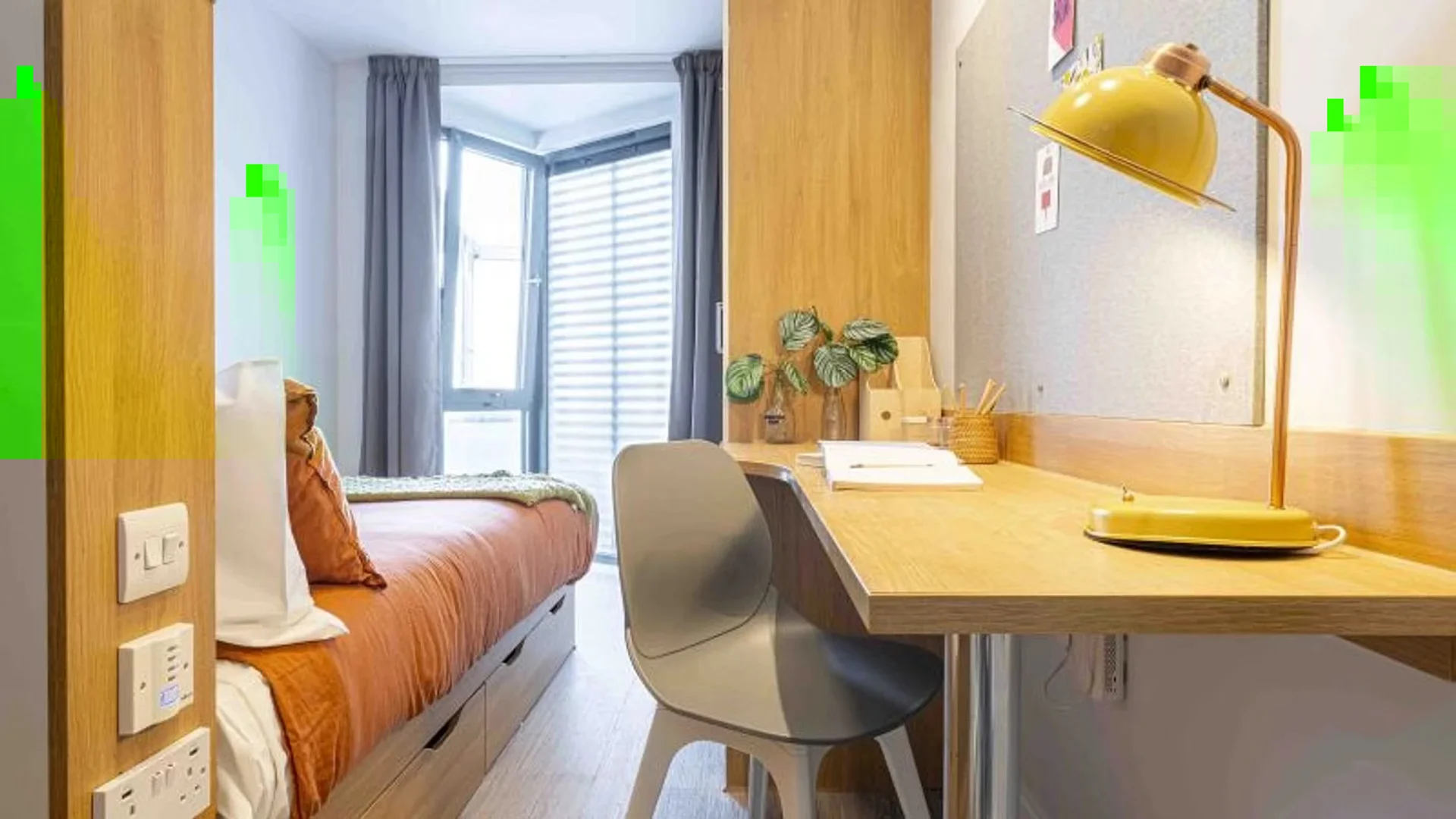 Chambre à louer dans un appartement d'étudiant à , entièrement meublée