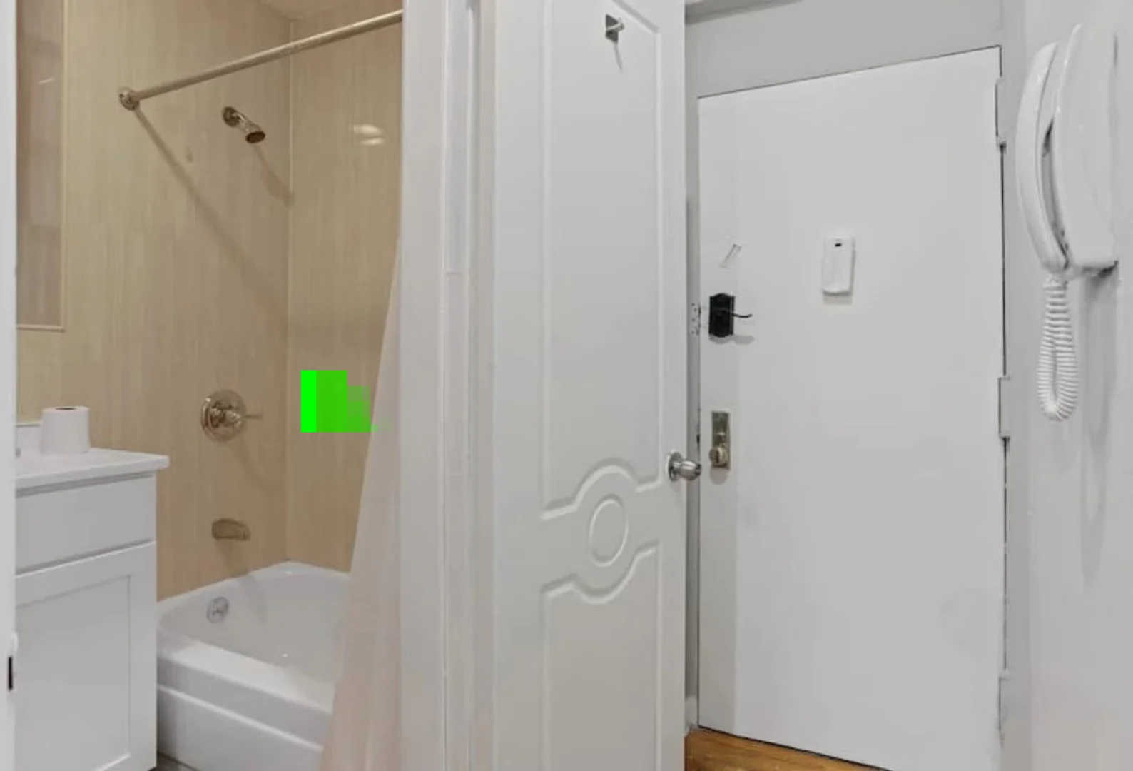 Quarto amigo do estudante em com comodidades modernas