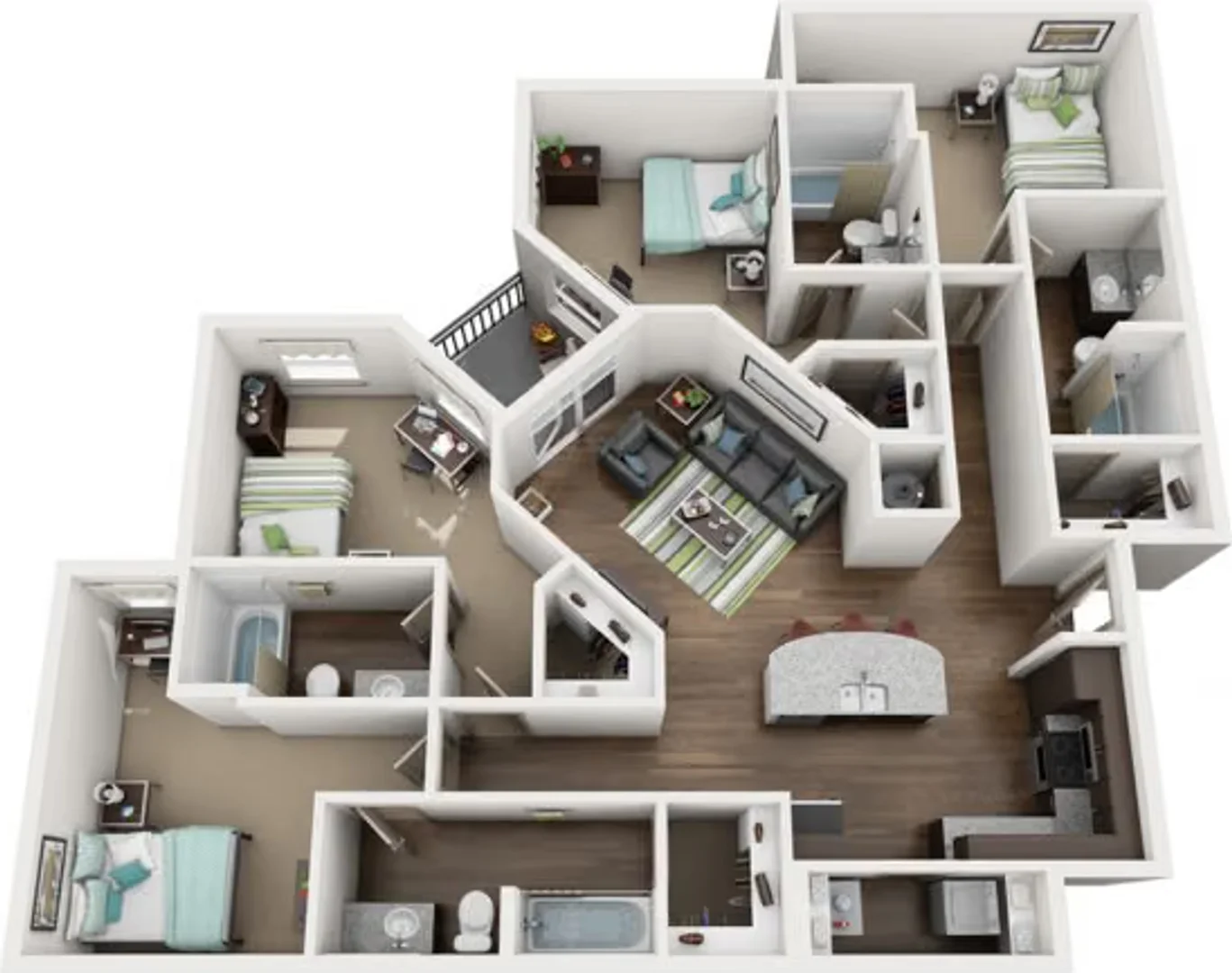 Gemütliches Zimmer für Studenten in 