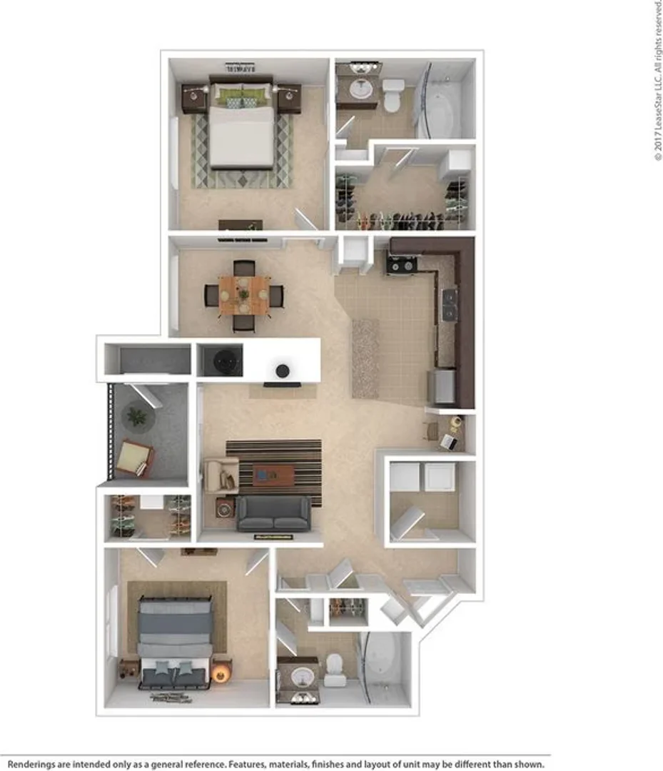 Self-contained studio for students in central 