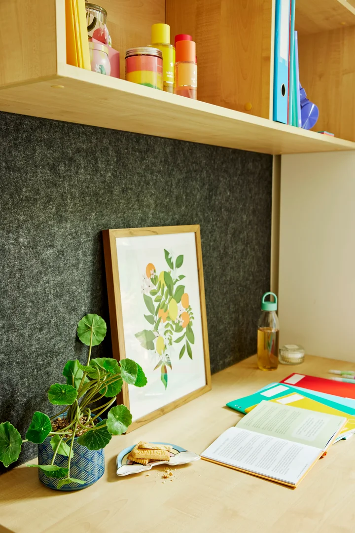 Habitación para estudiantes en  con modernas comodidades