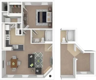 Quarto privado em New Albany Road East, imagem 1 de 10