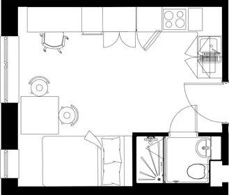 Studio in der Military Road, bild 8 von 49