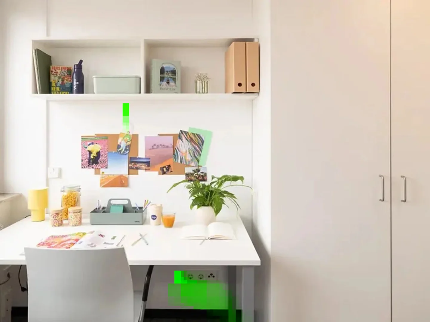 Minimalistisches Studentenstudio in  mit effizientem Grundriss