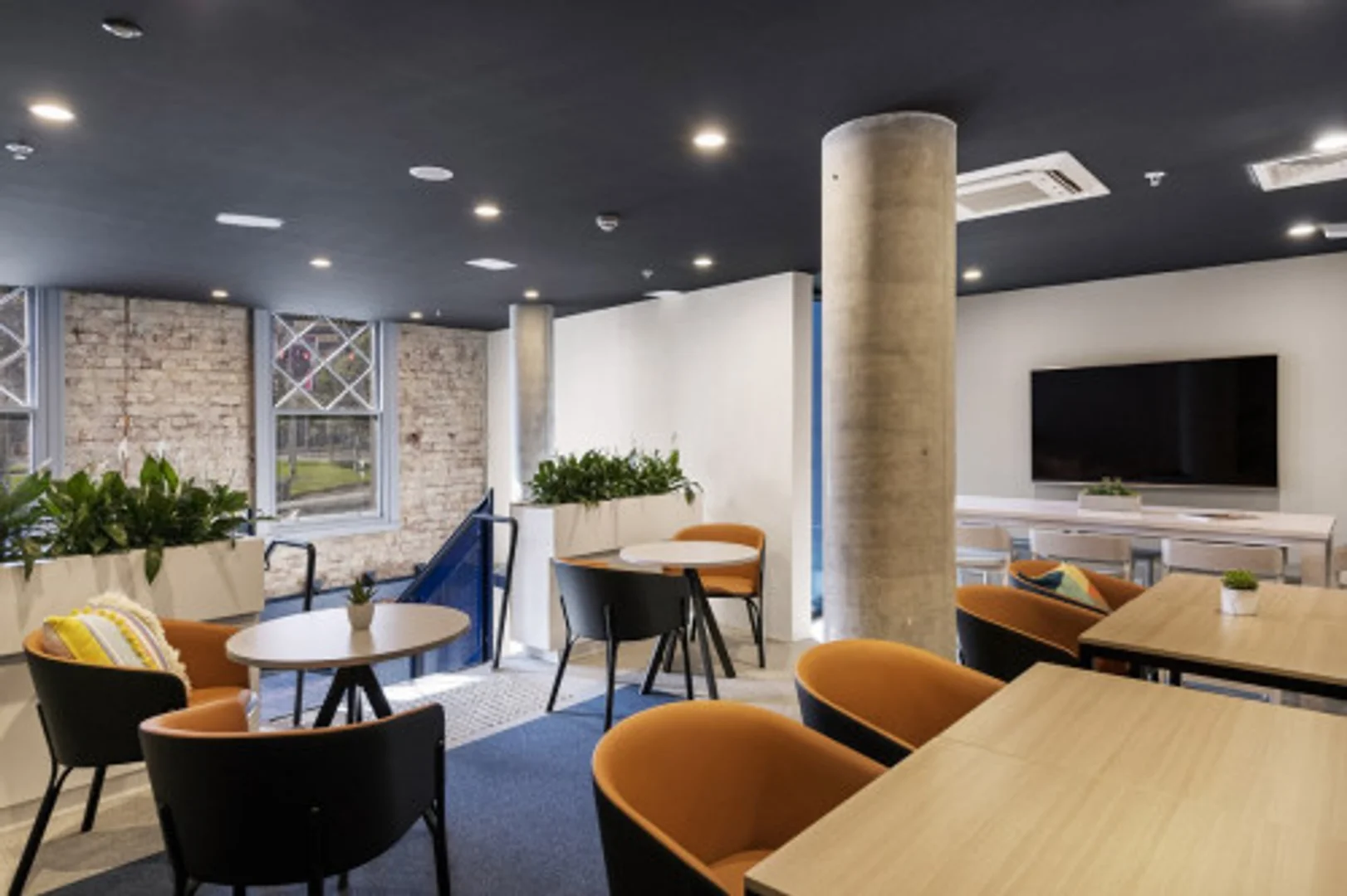 'da üniversiteye kolay erişime sahip aydınlık ve havadar öğrenci odası