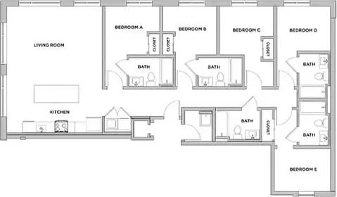 Stanza privata in 12th Avenue Northeast, immagine 1 di 10