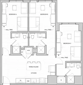 Chambre privée à Forbes Avenue, image 3 de 25