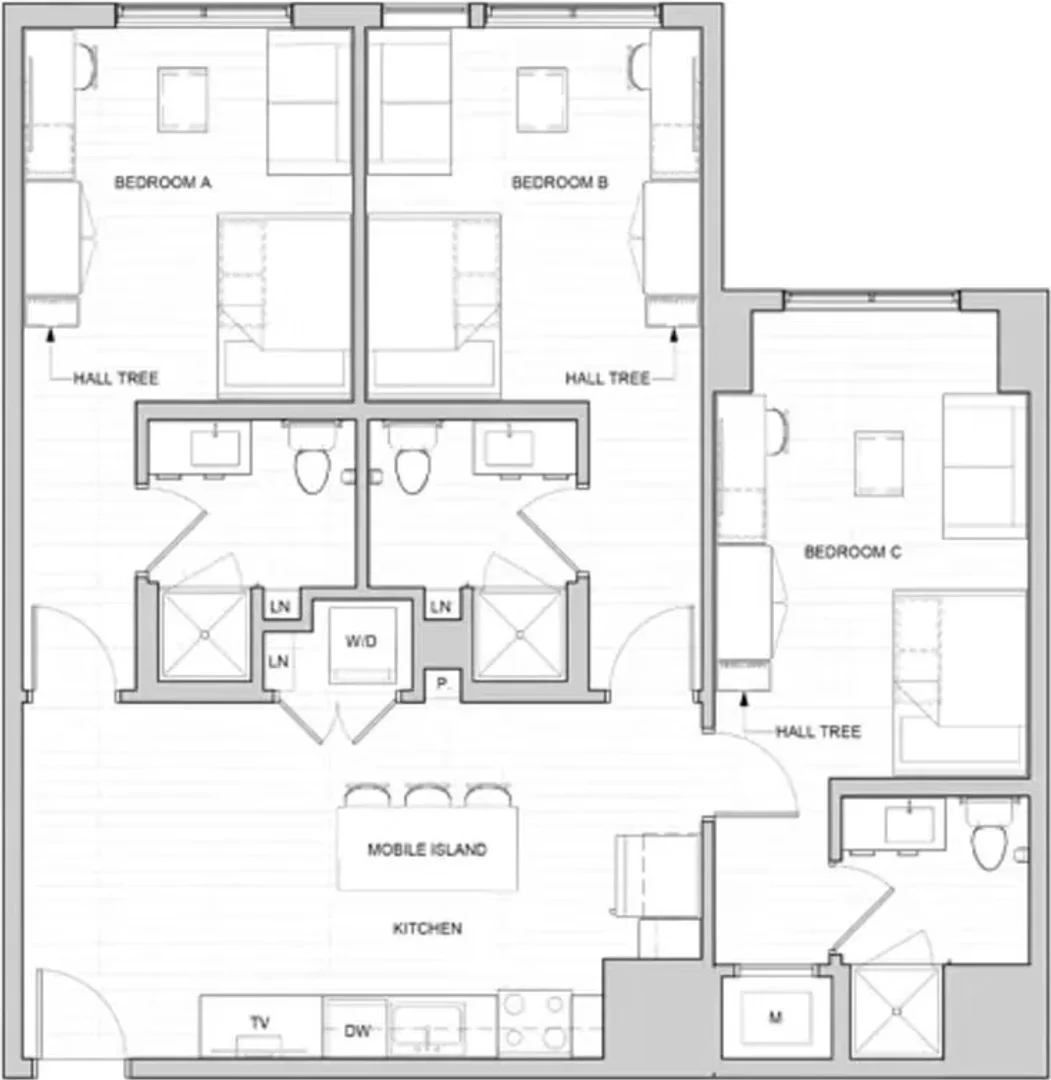 Budgetfreundliches Studentenzimmer in Campusnähe in 