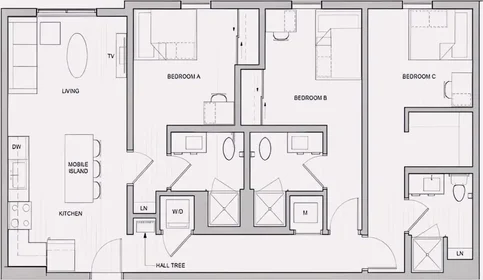 Quarto privado em Forbes Avenue, imagem 7 de 28