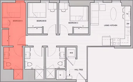 Private room at Forbes Avenue, image 5 of 26