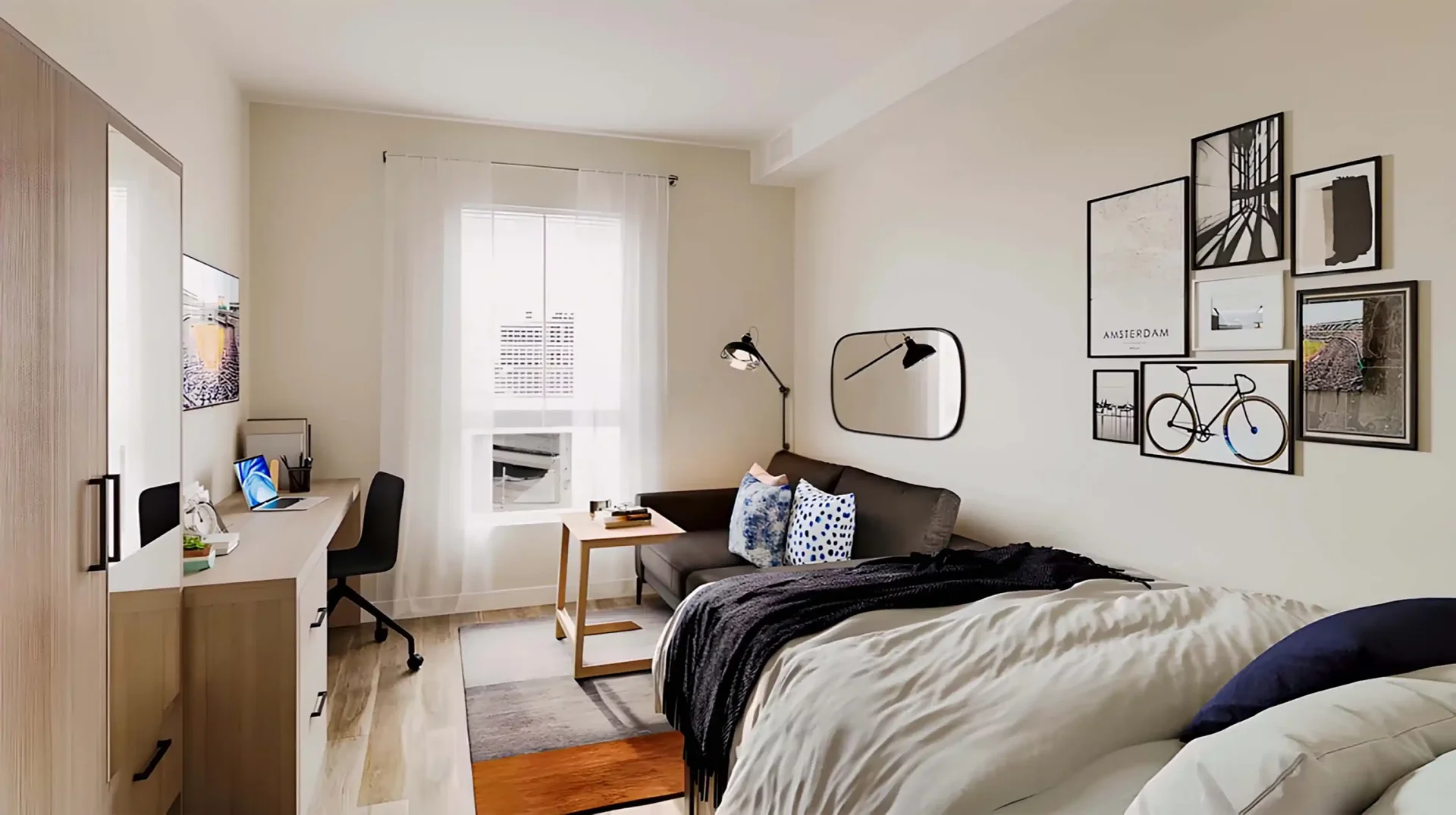 Budget-friendly student room close to campus in 