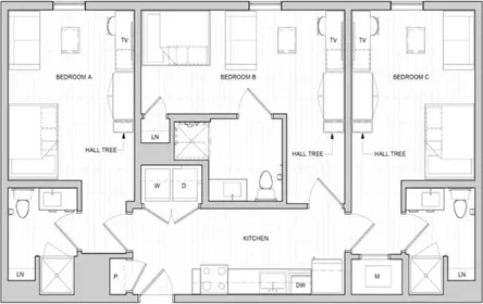 Private room at Forbes Avenue, image 4 of 26