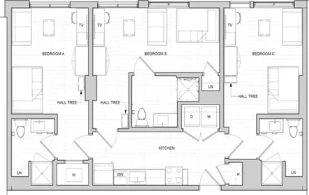 Private room at Forbes Avenue, image 5 of 26