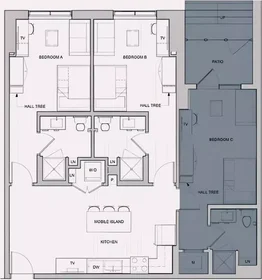 Private room at Forbes Avenue, image 2 of 24
