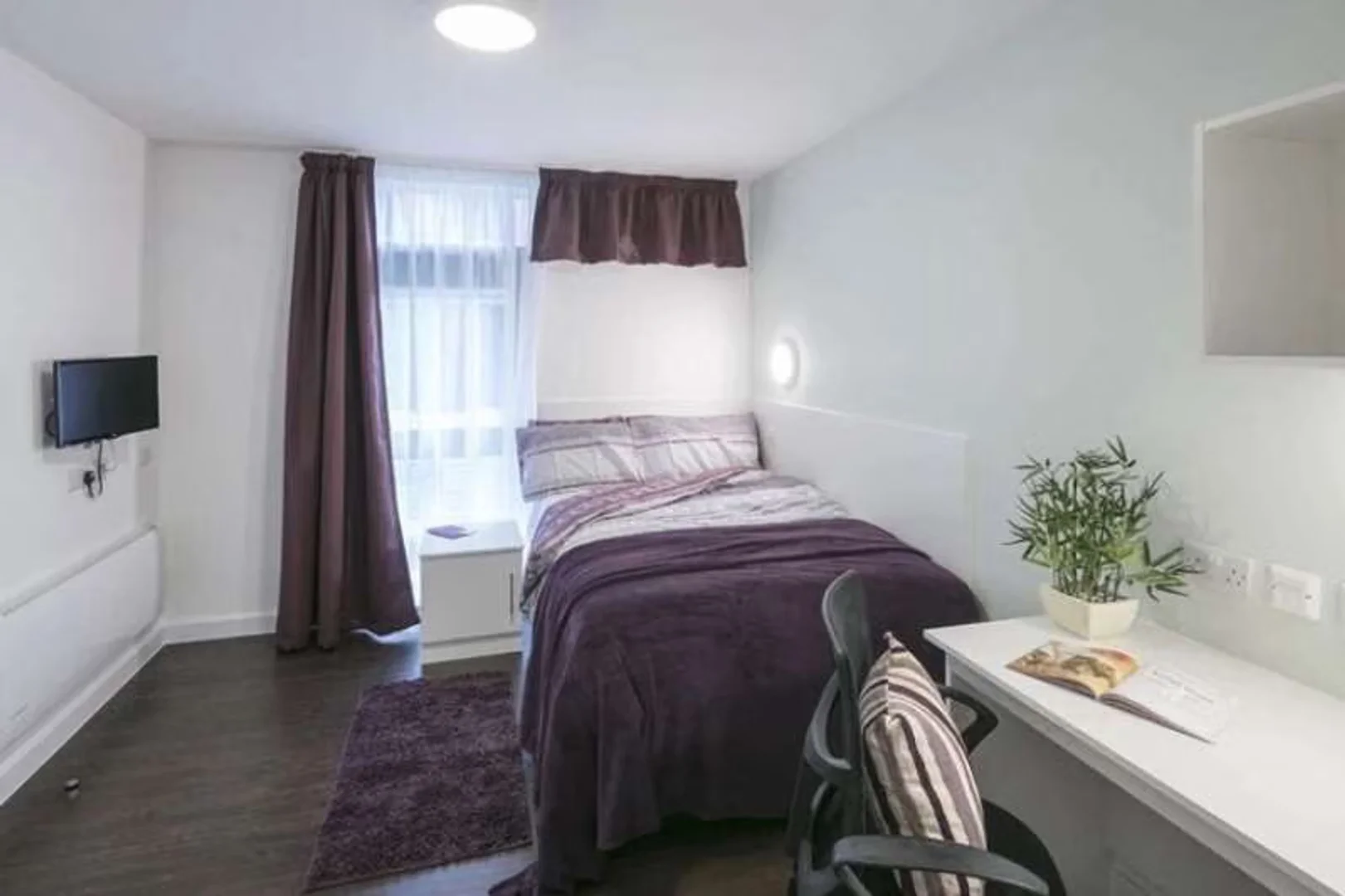 Habitación en apartamento estudiantil en alquiler en , completamente amueblado