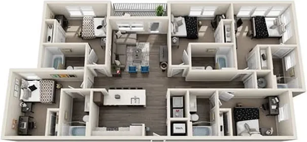 Chambre privée à West Virginia Street, image 1 de 38
