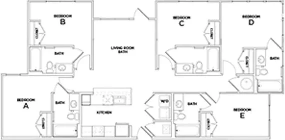 Chambre privée à West Virginia Street, image 3 de 38