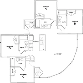 Private room at West Virginia Street, image 2 of 37