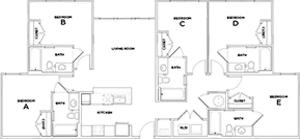 Özel oda konumu West Virginia Street, 2 37 görüntüsü