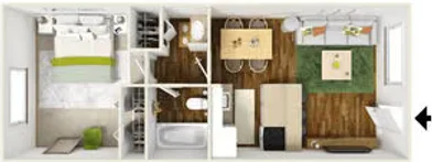 Özel oda konumu North Scottsdale Road, 1 10 görüntüsü