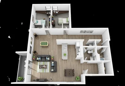 Chambre privée à Southwest 3rd Avenue, image 3 de 23