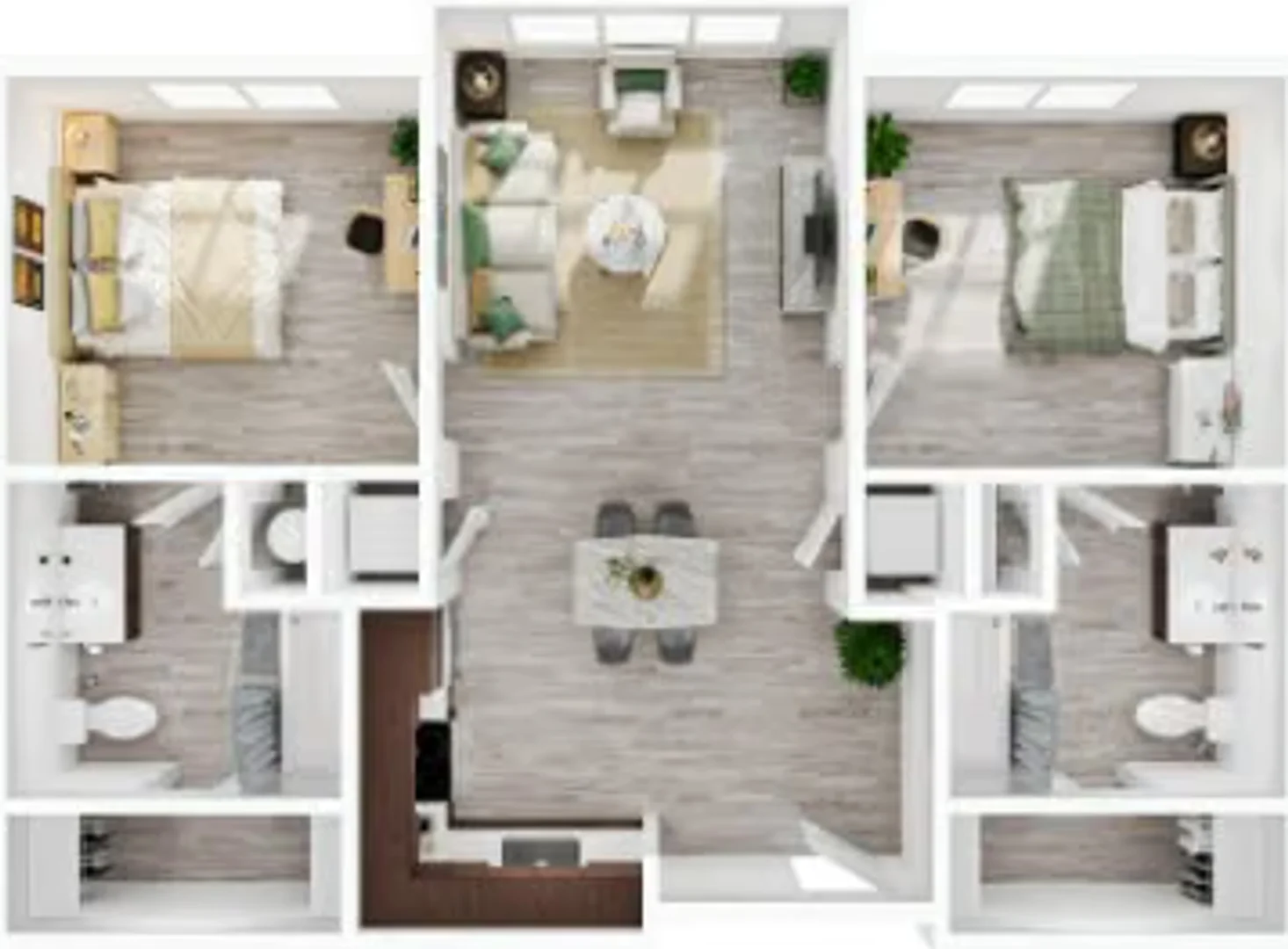 Quarto acolhedor para estudantes disponível em 