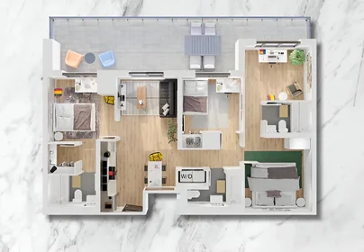Privatzimmer in der Princess Street, bild 9 von 17