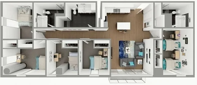 Privatzimmer in der North Tyndall Avenue, bild 1 von 10