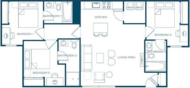 Quarto privado em Meadow Street, imagem 1 de 10