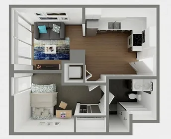 Privatzimmer in der North Tyndall Avenue, bild 1 von 29