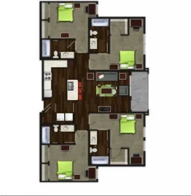 Stanza privata in West Plum Street, immagine 10 di 49