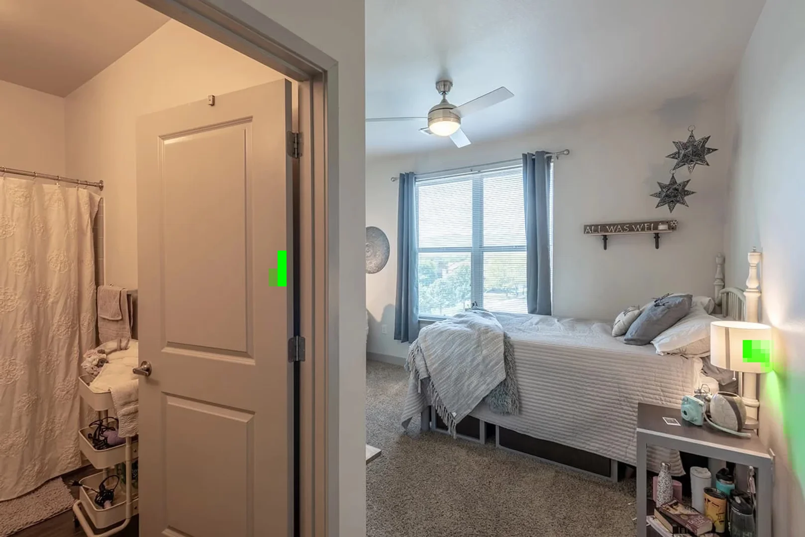 Habitación en apartamento estudiantil en alquiler en , completamente amueblado