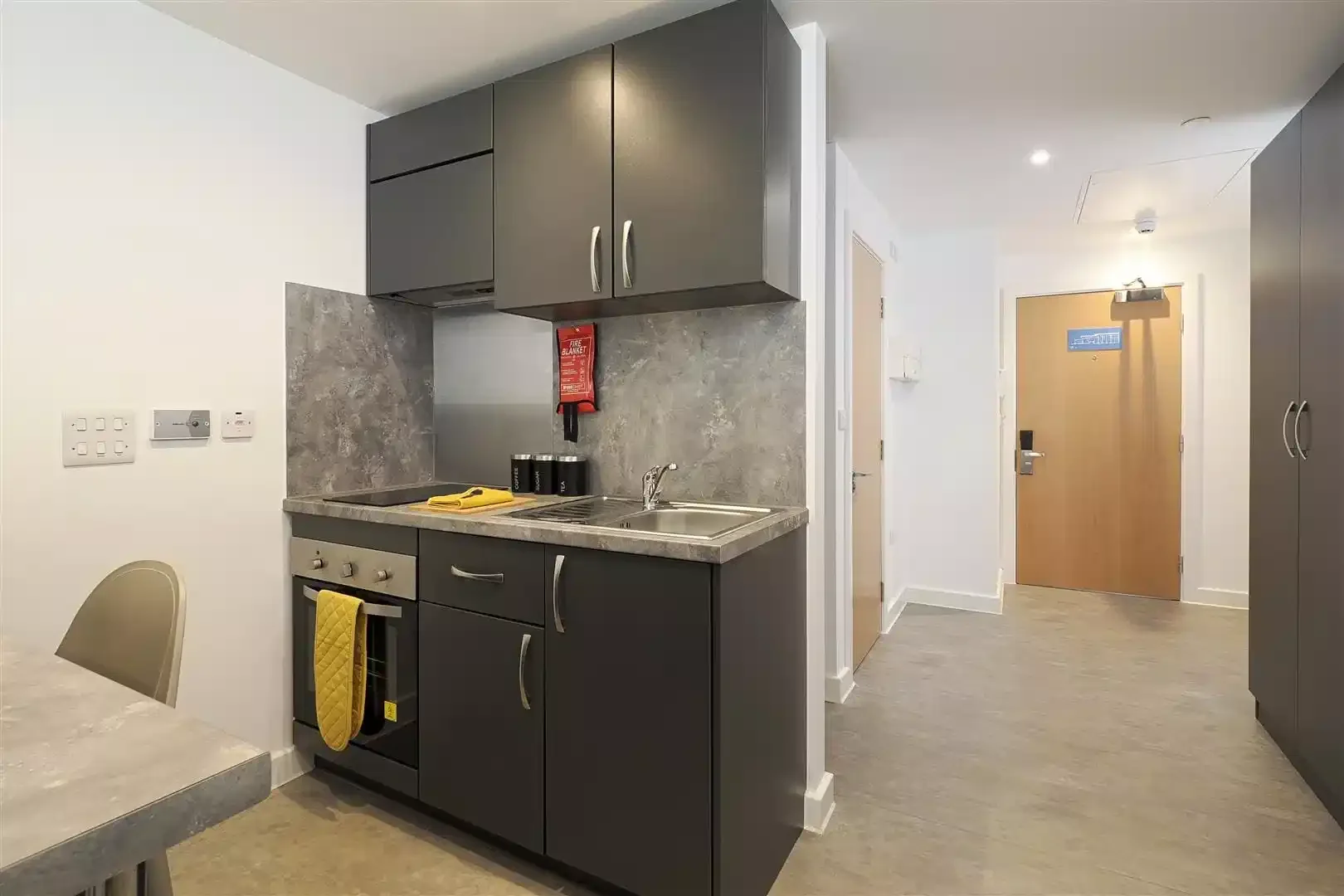 Abgeschlossenes Studio für Studenten im Zentrum von 