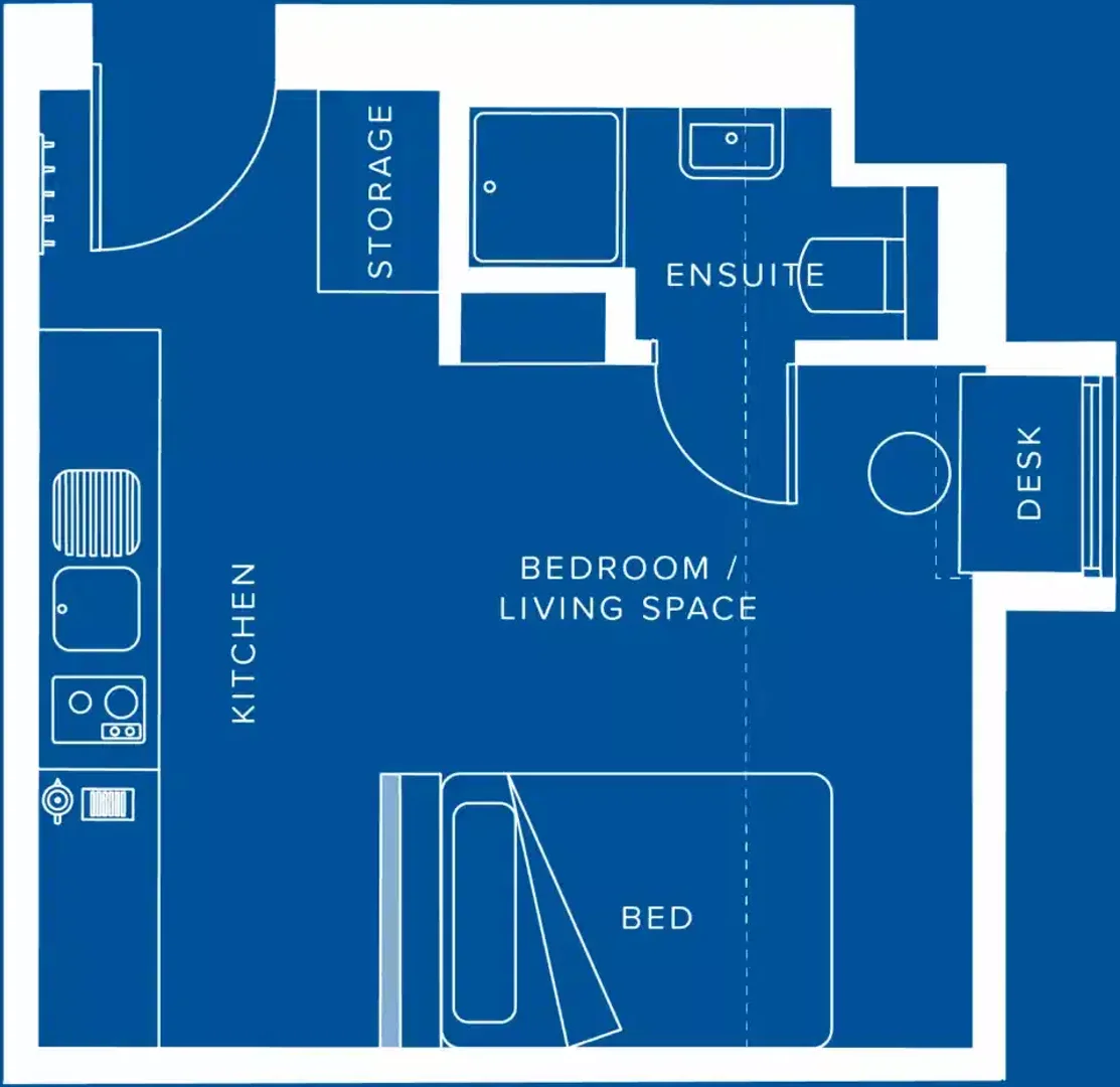 Kompakte Studiowohnung ideal für Studenten in 