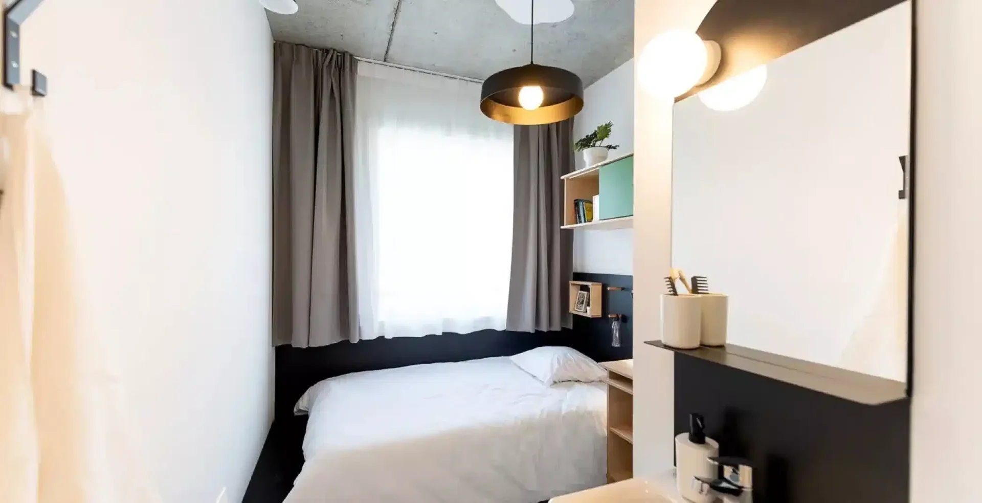 Quarto de estudante funcional perfeito para estudar em 