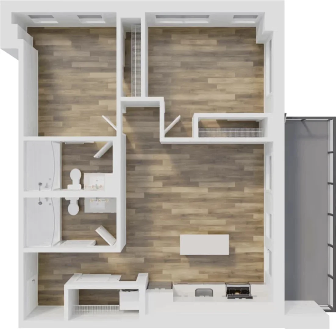 Quarto amigo do estudante em  com comodidades modernas