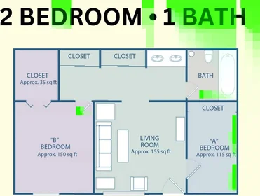 Habitación privada en El Colegio Road, imagen 1 de 10