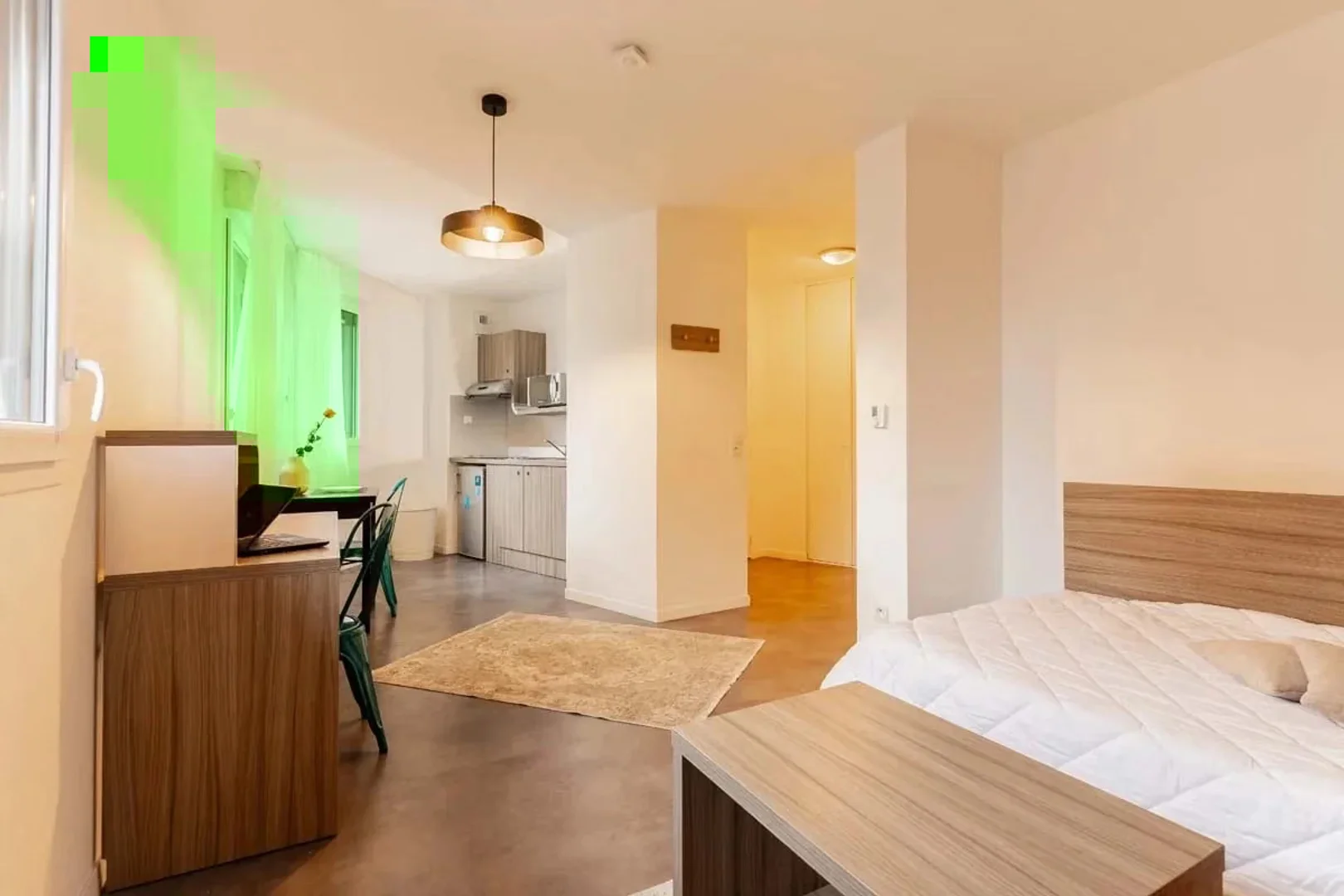 Studio abordable avec des caractéristiques essentielles dans 