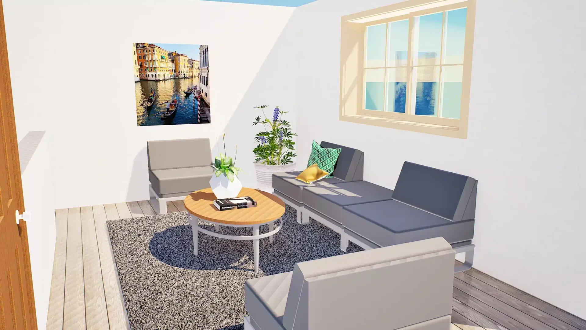 Quarto de estudante funcional perfeito para estudar em