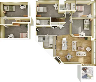 Chambre privée à North Frances Street, image 1 de 10