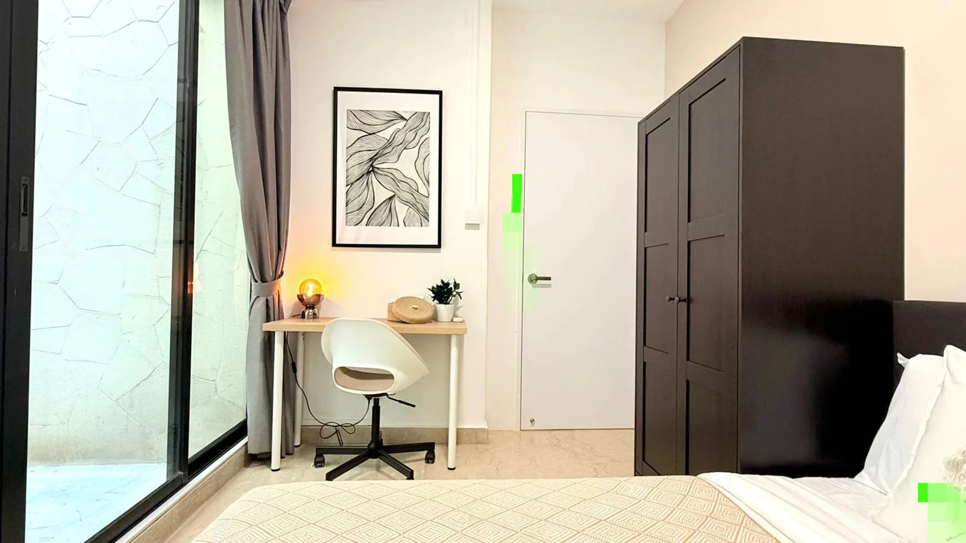 Funktionelles Studentenzimmer perfekt zum Studieren in 