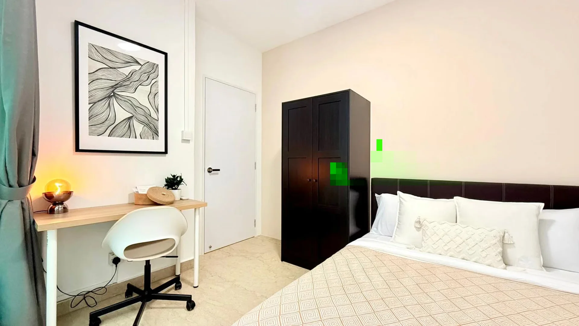 Zimmer in Studentenwohnung in  zu vermieten, voll möbliert