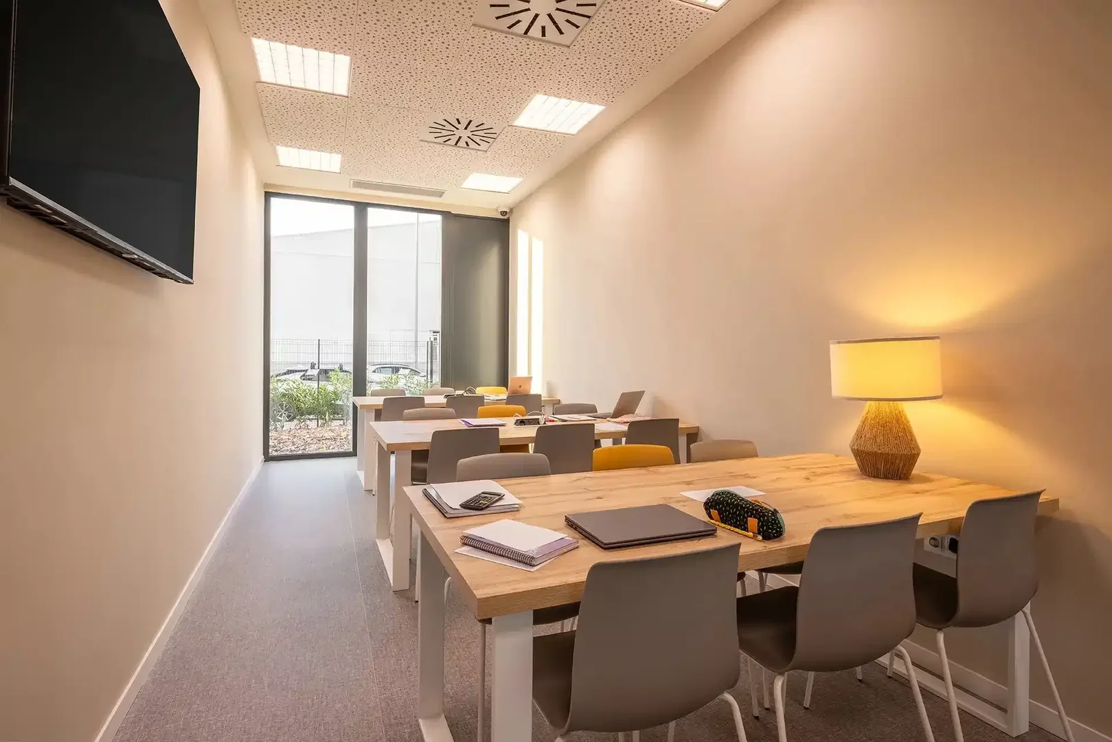 Studio pratique dans  conçu pour les besoins des étudiants