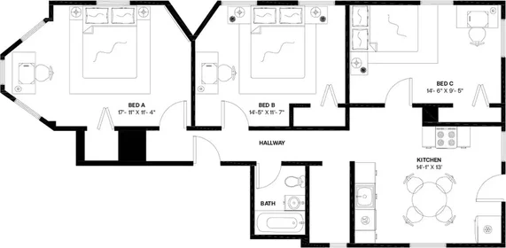 Quarto privado em 02125, imagem 10 de 49
