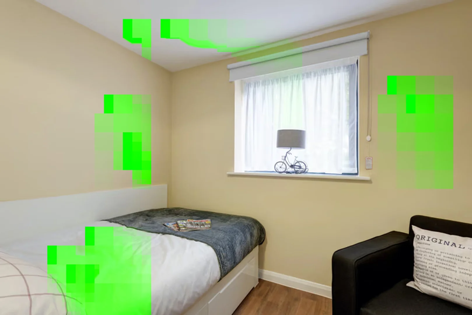 Apartamento estúdio acessível com características essenciais em 