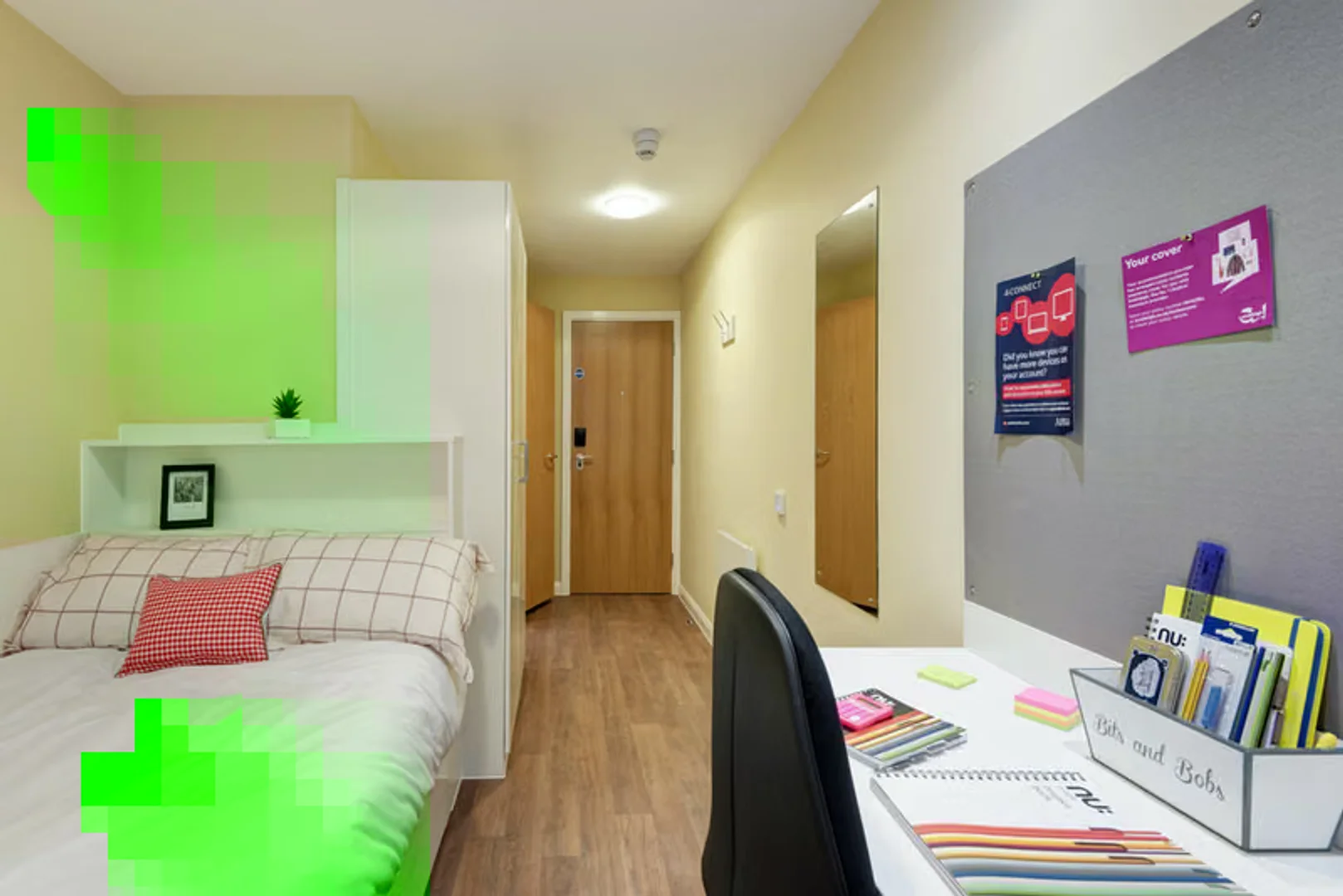 Budgetfreundliches Studentenzimmer in Campusnähe in 