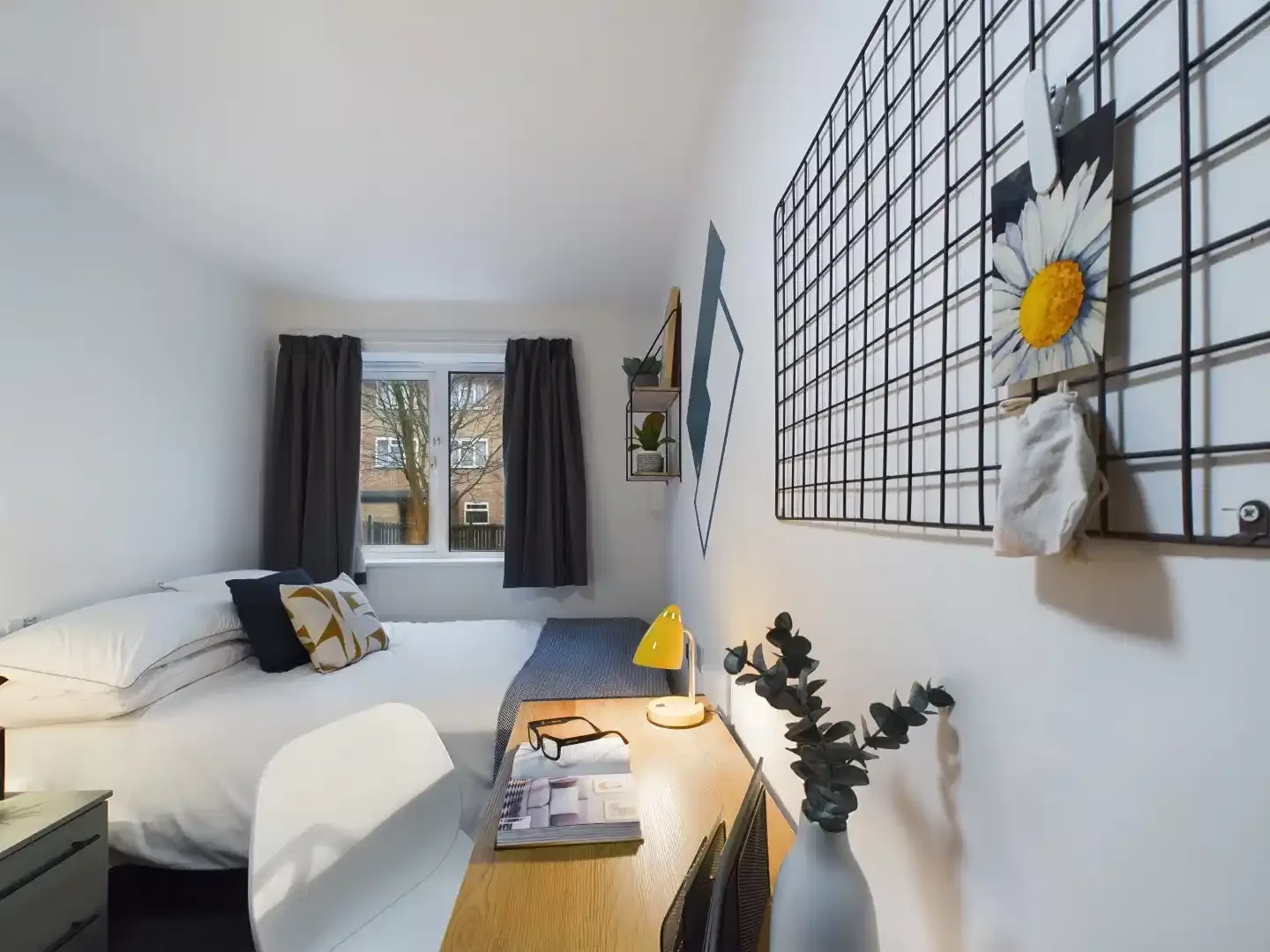 Chambre à louer dans un appartement d'étudiant à , entièrement meublée