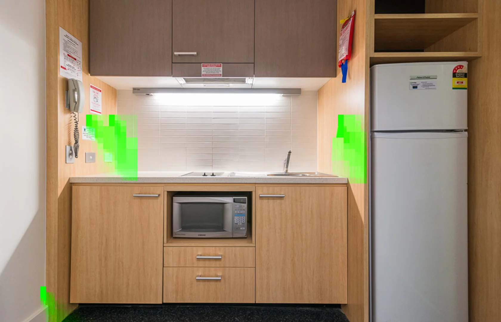 Habitación estudiantil económica cerca del campus en 