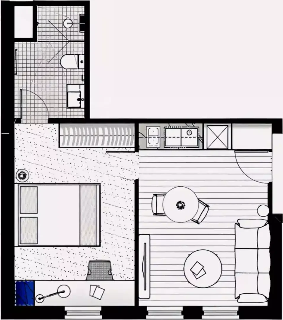Room for rent in student apartment in , fully furnished