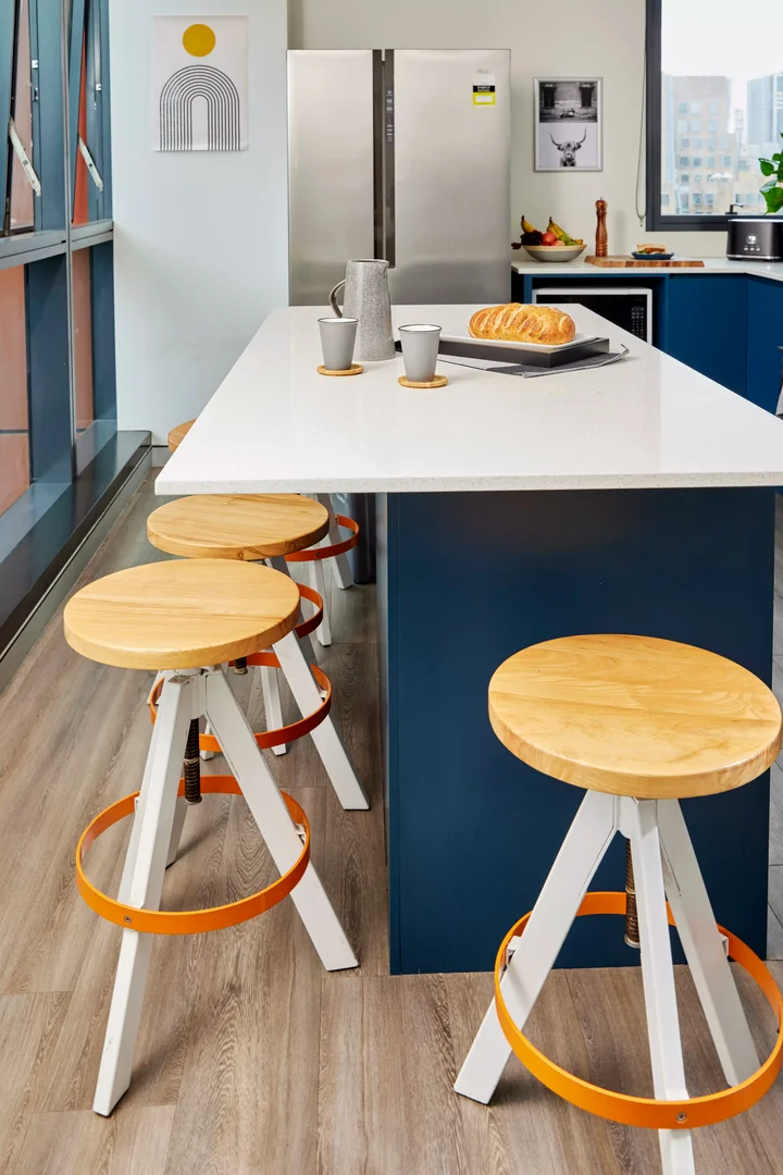 Student-friendly room in  with modern amenities
